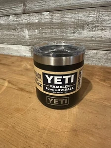 Bola baja apilable Yeti Rambler 10 oz con tapa deslizante magnética - negra - nueva con etiquetas - Imagen 1 de 2
