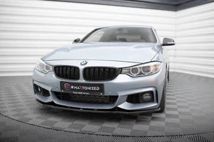 Maxton Design Frontlippe V.1 für BMW 4er F32 F33 F36 mit M-Paket Hochglanz schwa - Afbeelding 1 van 5