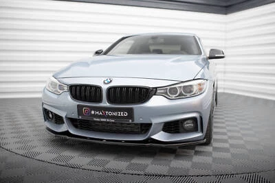 Maxton Design Frontlippe V.1 für BMW 4er F32 F33 F36 mit M-Paket Hochglanz schwa - Bild 1 von 4