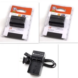 2 Stück NP-FM500H Akku + Ladegerät für Sony A700 A900 A550 A99 A65 ILCA-77M2/A77 - Bild 1 von 3
