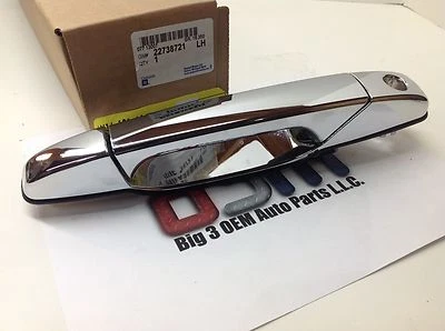 Chevrolet GMC Cadillac Truck / SUV Chrome LH Front Drivers Door Handle new OEM - Image 1 of 3