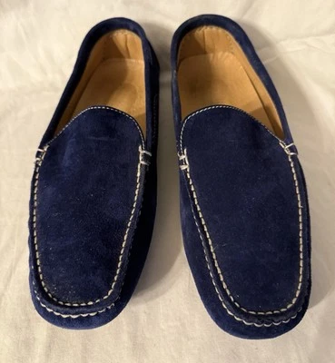 Туфли для вождения JIL SANDER мокасины темно-синие замшевые ЕС 38 США 7,5 отличное состояние - Изображение 1 из 4