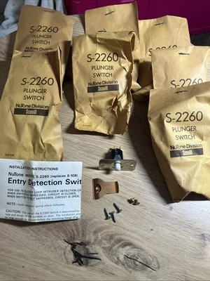 Interruptor de accesorio de émbolo de detección de entrada NuTone S-109 martillo cortador EE. UU. NUEVO EN STOCK Foto 1 de 3