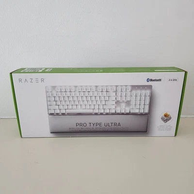 MINT! Razer Pro Type Ultra Wireless Mechanical Gaming Keyboard - White - Image 1 of 4