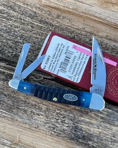 CASE XX *h OCEAN BLUE GATOR JIG LIMITED EDITION XXXVIII SEAHORSE WHITTLER KNIVES - Picture 1 of 7