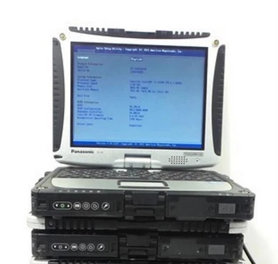 Lot of 3 Panasonic ToughBook CF-19 Core 2 Duo U9300 4GB RAM NO HDD/OS  #610D - Image 1 of 4