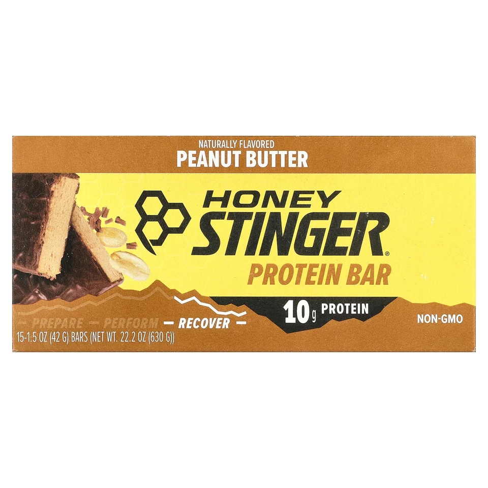 Protein Bar, Peanut Butta, 15 Bars, 1.5 oz (42 g) Each - Image 1 of 3