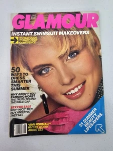6/1986 GLAMOUR Magazine Kim Alexis Sandra Freeman Sonia Klein Lingerie Swimsuits - Picture 1 of 12