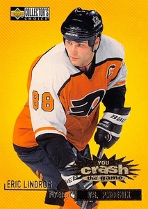 1997-98 Collector's Choice Crash the Game #C20B Eric Lindros PHO W - Picture 1 of 2