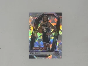 Devin Carter 2024-25 Panini Prizm NBA Monopoly RC #39 White Cracked Ice Rookie - Picture 1 of 2