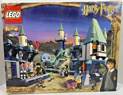 LEGO (4730) Harry Potter: Chamber of Secrets (2002) Read Desc. Box, Manual Figs - Image 1 of 4