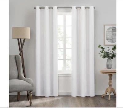 Eclipse Kendall Grommet Top Blackout Single Curtain Panel, 42x54 - Image 1 of 4