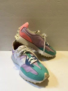 New Balance 327 Sneaker Shoes Dark Violet Summer Jade WS327PA Women's Sz 9.5 - Picture 1 of 12