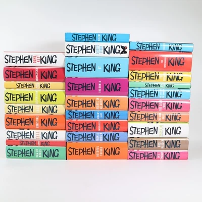 Stephen King Rainbow BCA Hardback Books x28 Hodder Covers - UK Seller - Image 1 of 4