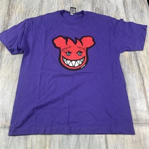 Spitfire Bighead Logo Shirt Men’s Size Large Skateboard T-Shirt Purple Skater - Picture 1 of 4