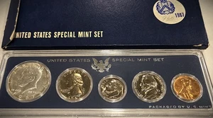 1967 SPECIAL MINT SET OGP * 40% SILVER HALF * (7372) - Picture 1 of 2