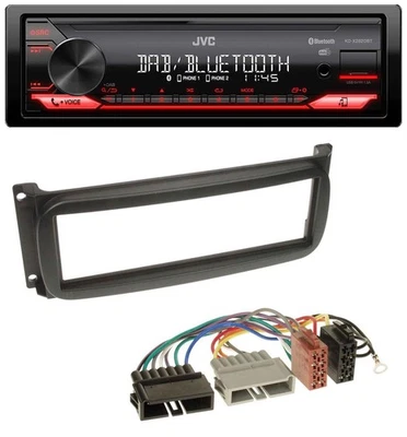 JVC Bluetooth USB DAB MP3 Autoradio für Chrysler Grand Voyager Neon PT Cruiser S - Bild 1 von 4
