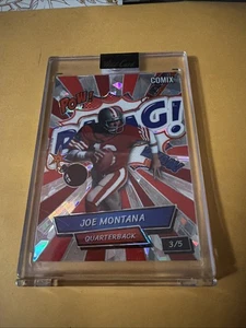Joe Montana 3/5 Rookies And Legends Wild Card Comix Baang �� - Bild 1 von 2