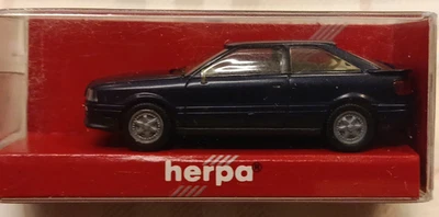 AUDI COUPE' - BLACK - plastic model - 1/87 H0 - Herpa art.031080 - Immagine 1 di 2