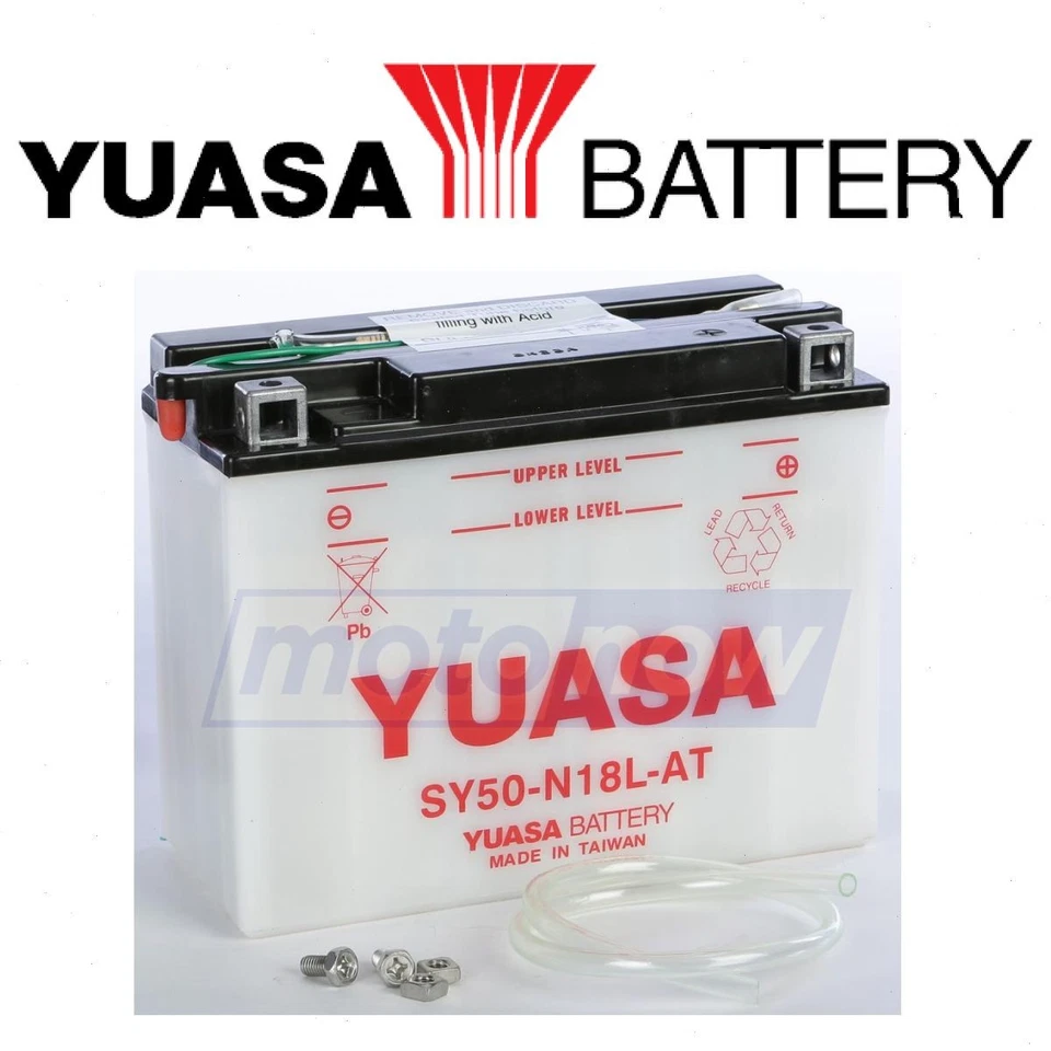 Yuasa Yumicron Battery for 1986-1993 Yamaha XVZ1300 Venture Royale - mp Foto 1 de 4