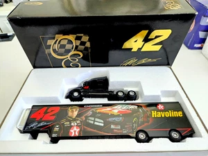 Camión de transporte Juan Pablo Montoya #42 Texaco Havoline 2007 banco propietarios élite - Imagen 1 de 9