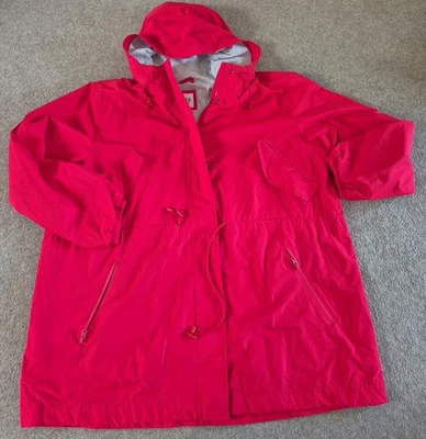 Gap Red Rain Coat Size XXL Womens Outdoors Outerwear Lined - Image 1 of 4