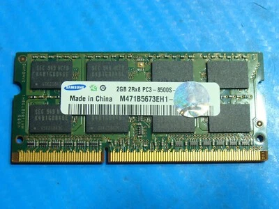MacBook Pro A1278 Samsung 2GB Memory PC3-8500S-07-10-F2 M471B5673EH1-CF8 - Image 1 of 2