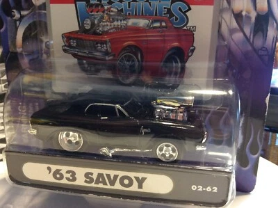 MUSCLE MACHINES 1963 PLYMOUTH SAVOY 1:64 DIECAST  63 SAVOY   - - Image 1 of 4