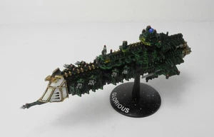 IMPERIAL CRUISER flotta da battaglia in plastica gotica nave BFG ben dipinta anni 90 M2a - Foto 1 di 5