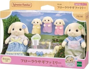 Muñeca Calico Critters Flora Rabbit Family FS-50 ÉPOCA Japón Sylvanian Families - Imagen 1 de 5