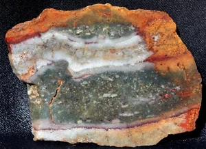 S407 ~ 1.4 oz Slab Jasper ~ Biwabik, Minnesota - Picture 1 of 8