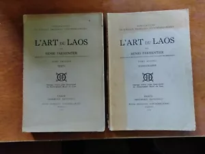 L'art Du Laos (Tome Premier, Texte and Tome Second, Iconographie) 1954 - Picture 1 of 7