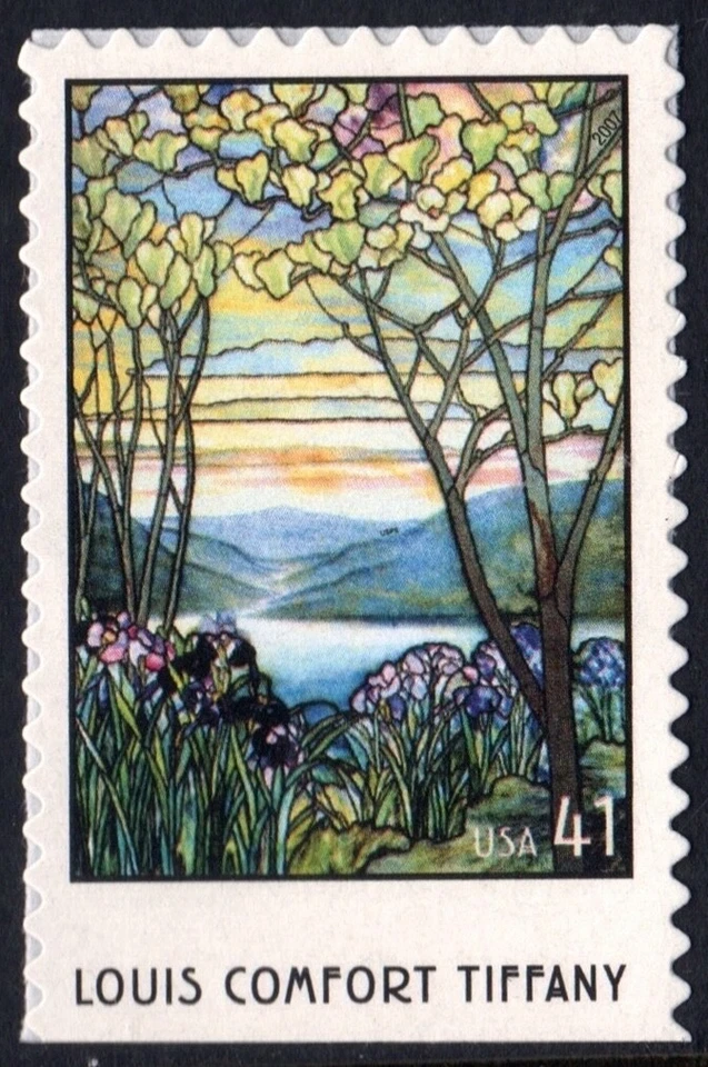 US #4165 MNH 2007 Louis Comfort Tiffany Glass - Image 1 of 1