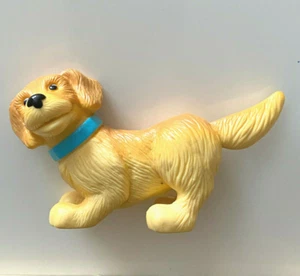 Barbie gelber Labrador Hund Welpe mit blauem Halsband Spielzeug - Ersatzartikel - Mattel - Bild 1 von 5