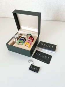 GUCCI Women's Change Bezel 11 Colors Silver Watch Working Very Beautiful - Picture 1 of 15