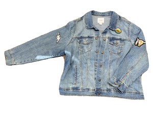old navy plus size denim jacket