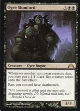 Magic Mtg Gatecrash Ogre Slumlord   near mint
