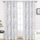 Gray White Tree Blackout Curtains For Bedroom Curtains 84 Inch Length 2 Panels S