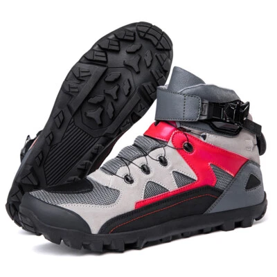 Professional Motorcycle Riding Boots Mens Off-road Racing Shoes Riding Footwear - Image 1 of 4