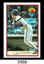 1-1989 BOWMAN TIFFANY COLLECTOR'S EDITION PAUL MOLITOR BREWERS
