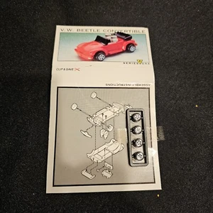 ERTL 1:64 VW Beetle Convertible Series One --parts-- 4 tires - Picture 1 of 7