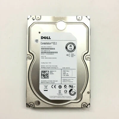 Dell Constellation 4TB 7.2K SAS 3.5 6Gbps Hard Drive ST4000NM0023 0529FG HDD - Image 1 of 4