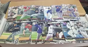 2017 BOWMAN DRAFT CARDS BD LUTZ, PACHE, ALLARD, BAZ, PUK (700-CARD PROSPECT LOT) - Picture 1 of 3