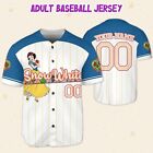 Personalized Awesome Princess Snow White Mother's Day 3D Baseball Jersey Shirt