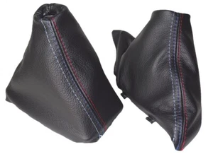 Gear Handbrake Boot For Bmw Series 2 F22 F23 2013-17 Leather M/// Stitching - Bild 1 von 7