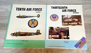 WWII Aviation Air Force 10th & 13th Story 2 Book Lot Kenn C Rust History RARE - Bild 1 von 15