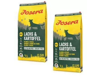 2x12,5kg Josera Nature Lachs & Kartoffel Adult Hundefutter - Getreidefrei - Bild 1 von 1