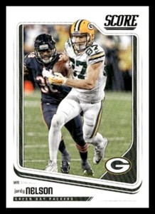 2018 Score #115 Jordy Nelson Green Bay Packers  Football card