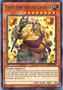 Cataclysmic Crusted Calcifida IGAS-EN025 Yu-Gi-Oh! Card Light Play Unlimited  - Picture 1 of 1