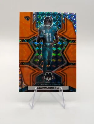 Marvin Jones Jr. 2022 Panini Mosaic Orange Reactive Prizm #92 Jaguars - Image 1 of 2